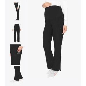 Med Couture Activate Black Maternity Scrubs Style 8727 size Large